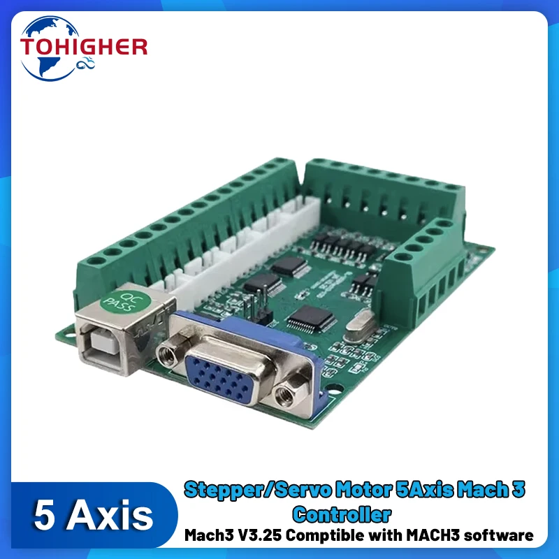 5-osiowa płytka interfejsu Mac – 5 Axis Cnc Breakout Board Interface Mach3 recenzja i cena