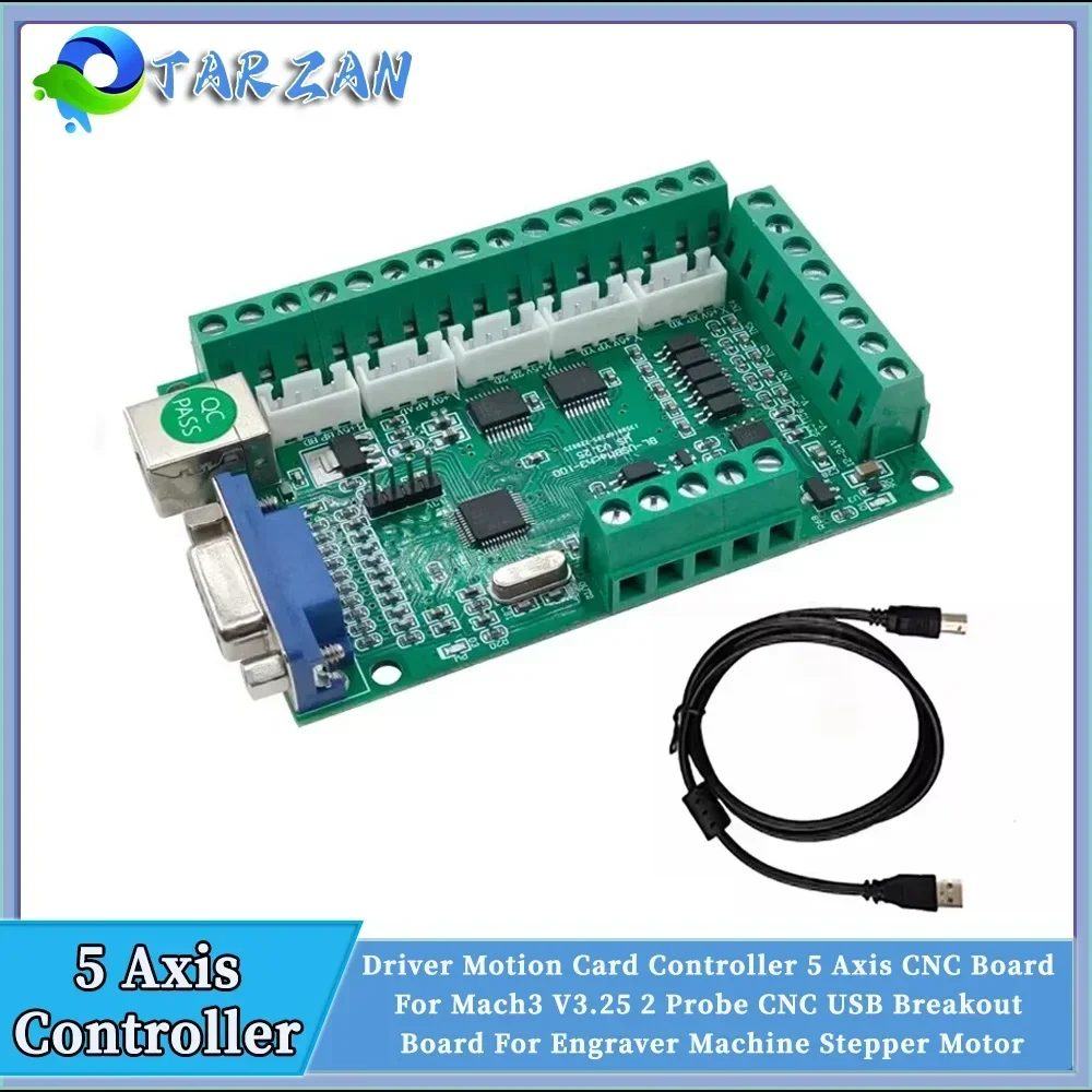 Płytka interfejsu CNC 5-osiowe – 5 Axis Cnc Breakout Board Interface Mach3 recenzja i cena
