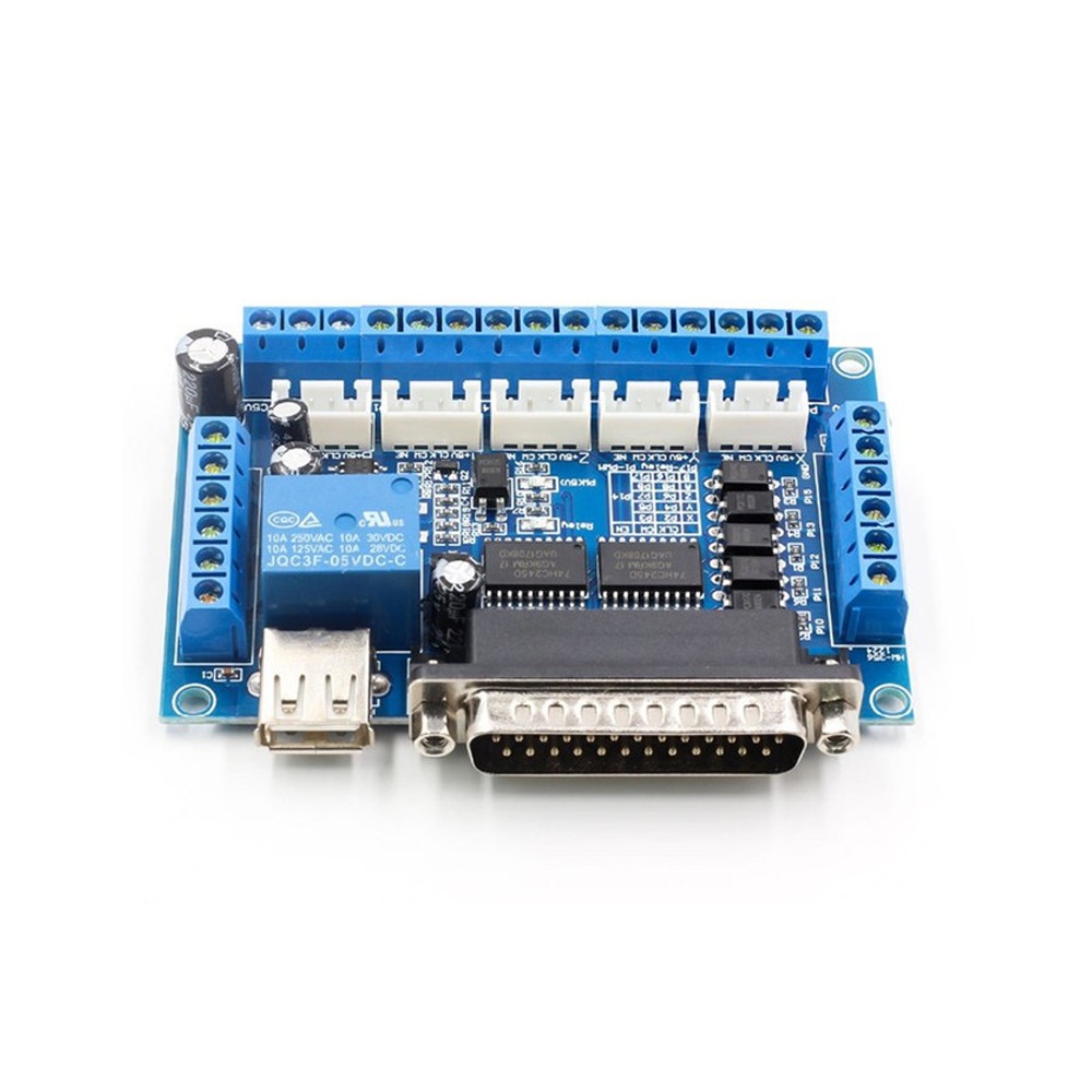 Adapter interfejsu CNC 5-osiow – 5 Axis Cnc Breakout Board Interface Mach3 recenzja i cena