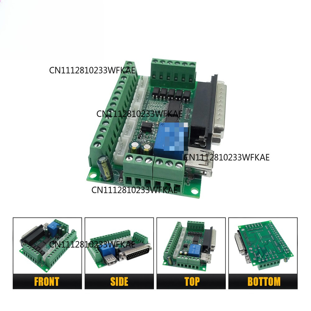 Płytka rozszerzeń CNC DB25 MAC – 5 Axis Cnc Breakout Board Interface Mach3 recenzja i cena